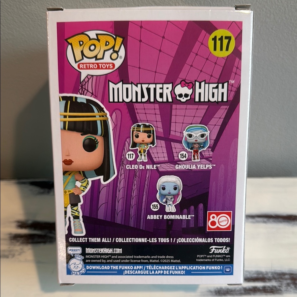 Funko Pop #117- Monster High Cleo De Nile - Picture 3 of 4